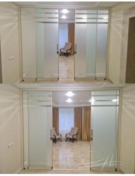 Алюмінієві розсувні системи з 4 частин