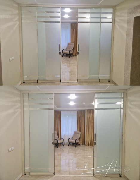 Алюмінієві розсувні системи з 4 частин