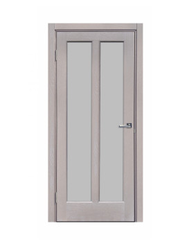 Двері Дельта ПО текстиль + біла патина Двері Дельта ПО текстиль + біла патина